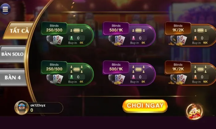 Blackjack Sunwin Tham gia đặt cược tại Sunwin